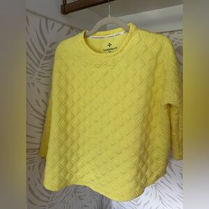 Tuckernuck Lemon Quilted Pullover
